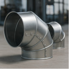 Оболочка для отвода из нержавеющей стали 60x0,5 мм 90° ГОСТ 23208-2003